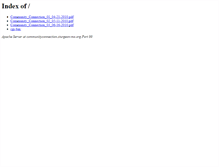 Tablet Screenshot of communityconnection.sturgeon-mo.org