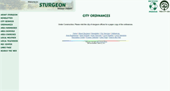 Desktop Screenshot of ordinances.sturgeon-mo.org